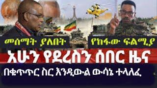 አሁን የደረሰን ጥብቅ መረጃ | መሰማት ያለበት በቁጥጥር ስር እንዲውል ውሳኔ ተላለፈ