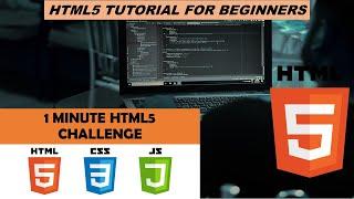 HTML5 1 MINUTE CHALLEGE FOR BEGINNERS|HTML BASIC SHORT TUTORIAL |HTML IN 5 MINUTE |Clever Learning