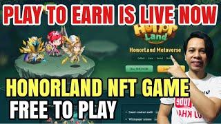 GRIND in HONOR LAND NFT GAME - PLAY TO EARN - FREE TO PLAY