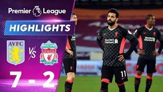 Liverpool vs Aston Villa 2-7 English Premier League 2020 All Goals And Extended Highlights