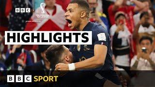 Kylian Mbappe and Olivier Giroud fire France to victory against Poland | World Cup 2022 - BBC