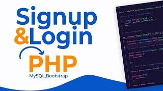 PHP Tutorial: Build a PHP User Authentication System with MySQL and Bootstrap