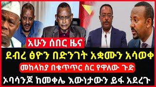 አስደሳች ዜና - ደብረ ፅዮን አቋሙን አሳወቀ | ኦባሳንጆ ከመቀሌ የገለፁት Abel birhanu Zehabesha Feta Daily news ethio news