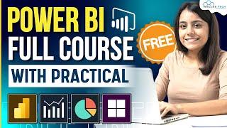 Power BI Full Course for FREE with Practical Projects [3 Hours] | Power BI Tutorial ????????