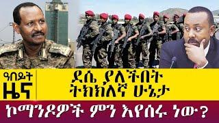 ደሴ ያለችበት ትክክለኛ ሁኔታ - ኮማንዶዎች ምን እየሰሩ ነው? - Oct 31, 2021 - ዓባይ ሚዲያ ዜና | Ethiopia News Today