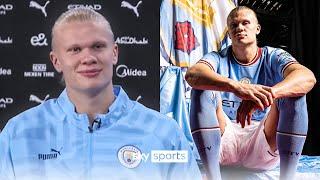 "I have been a City fan my whole life!" ???? | Erling Haaland FIRST Manchester City interview