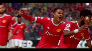 Man Utd vs Liverpool Full Match Highlights (FIFA 22) | Season 21/22 |  English Premier League