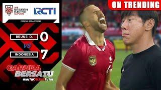 INDONESIA FULL SENYUM! | Brunei Darussalam (0) vs (7) Indonesia | AFF Mitsubishi Electric Cup 2022