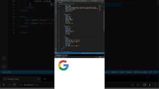 How To Make Google Logo ? | Html5 CSS3 JavaScript #shorts