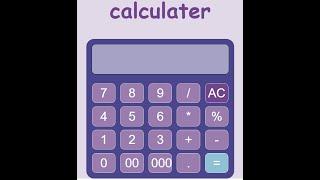 How To Create simple Calculater Using HTML CSS and Javascript - Step by step