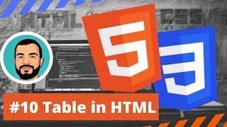 Table In HTML and CSS #10 | How To Create Tables | Learn HTML and CSS | HTML Tutorial | CSS Tutorial