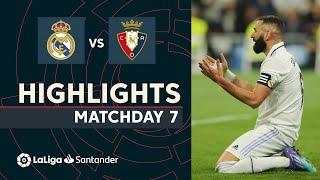 Resumen de Real Madrid vs CA Osasuna (1-1)