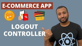 E-commerce MERN Project Bangla Tutorial 35 : user logout controller