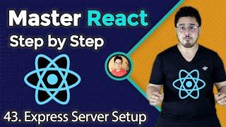 iNotebook db & Express Server Setup | Complete React Course in Hindi #43