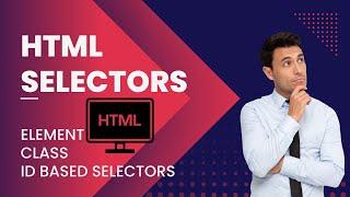 Selectors in HTML | class selector| ID selector | group selector | HTML Tutorial For Beginners#6