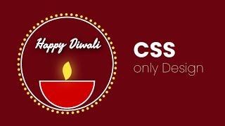 Happy Diwali CSS only Design l csPoint web designing tutorials