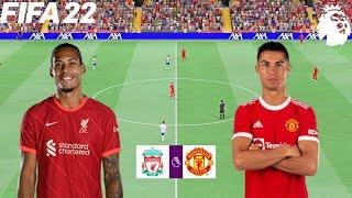 FIFA 22 | Liverpool vs Manchester United - 2021/22 English Premier League - Full Gameplay