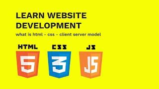 Learn HTML5 CSS3 and JavaScript From Scratch | What is HTML and CSS