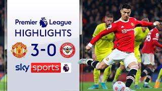 Ronaldo stars as reds EASE to victory! | Man United 3-0 Brentford | Premier League Highlights