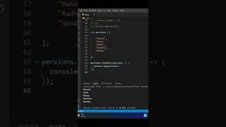 JavaScript ForEach method #javascript #programming #coding #html #css #react #viral #shorts