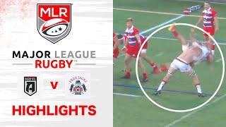 Tensions boil over in high stakes match | ATL vs New England Free Jacks | MLR Rugby Highlights