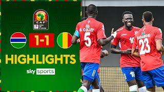 Late drama as Gambia salvage a point | Gambia 1-1 Mali | AFCON Highlights