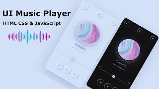 Build a Music Player using HTML CSS & JavaScript