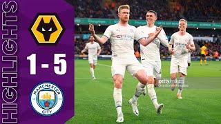 Wolves vs Manchester City 1-5 | All Goals & Highlights | Premier League 2021-22