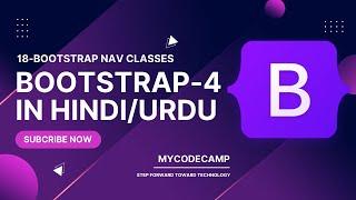 Bootstrap Tutorial in 2022 | Bootstrap Navbar Classes | Bootstrap 4 Navbar Concept