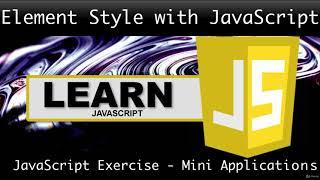 lec-30|| Element Style With JavaScript|| JavaScript complete Course|| Element style || style in js