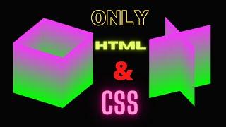 Ambient Box Effects || CSS 3D Glowing Cube Animation Effects || By Coding Mamun