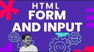 HTML Forms and Input | Html form tutorial | Form in html with example | Web Development Tutorial