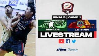 NCAA Season 98 | Benilde vs. Letran (Men’s Basketball Finals Game 1) | LIVESTREAM