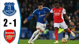 Arsenal vs Everton 1-2 | English Premier League 2021-22 | Epl Live | Fifa 19 Gameplay