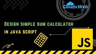 L-23 | sum of two number using js | Simple Calculator using javascript