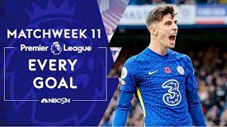 Every Premier League goal from Matchweek 11 (2021-22) | Premier League [English Commentary]