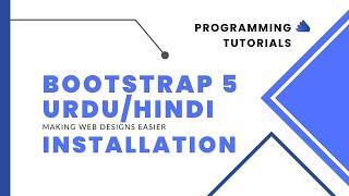 Bootstrap CSS Framework Installation Tutorial in Hindi/Urdu