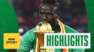 Highlights: Mane scores winning penalty as Senegal win first Afcon title | BBC Sport