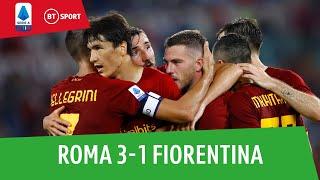 Four goals & two red cards on Mourinho's Serie A return! | Roma 3-1 Fiorentina | Serie A Highlights