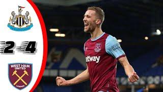 Newcastle vs West ham 2-4 Extended Highlights &  & All Goal 2021 HD