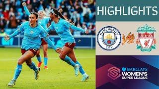 Man City vs Liverpool FA Women's Super League Highlights | Match Day 6