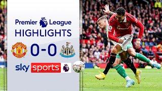 Controversial Ronaldo goal ruled out! | Manchester United 0-0 Newcastle | Premier League Highlights