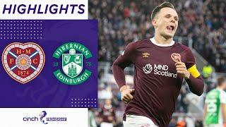 Hearts 3-0 Hibernian | Shankland Double Seals Derby Win | cinch Premiership