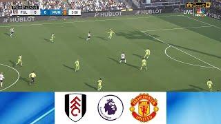 Fulham vs Manchester United Live Premier League 2022 - Full Match