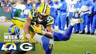 Los Angeles Rams vs. Green Bay Packers | 2022 Week 15 Game Highlights