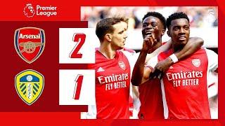 Arsenal vs Leeds United 2-1 Highlights | Premier League - 2021/2022