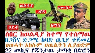 ሰበር ዜና ከወልዲያ | በጋሸና ከባድ ዉጊያ | አክሱም ሀዉልትን ሊያወድም | Ethiopian News | zehabesha 4| dere news| Feta Daily