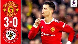 Manchester United vs Brentford 3-0 | All Goals & Highlights | Premier League 2021-22 | Matchday 35