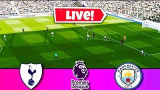 TOTTENHAM vs MANCHESTER CITY LIVE | Premier League 2022-23 | Watch Along & Pes21 Gameplay