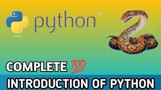 INTRO TO PYTHON IN HINDI / WHAT IS PYTHON |LEARN PYTHON  FOR BEGINNERS / PYTHON PROGRAMMING TUTORIAL